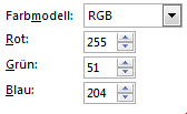 RGB- Zahlen