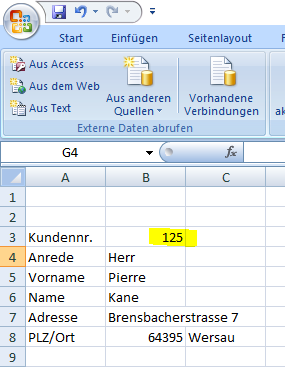 Das Suchkriterium des SVerweis